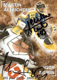 Martin Altrichter, Igor Murín Martin Altrichter, Igor Murín